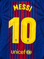 2017/2018 Barcelona Home (M) BNWT