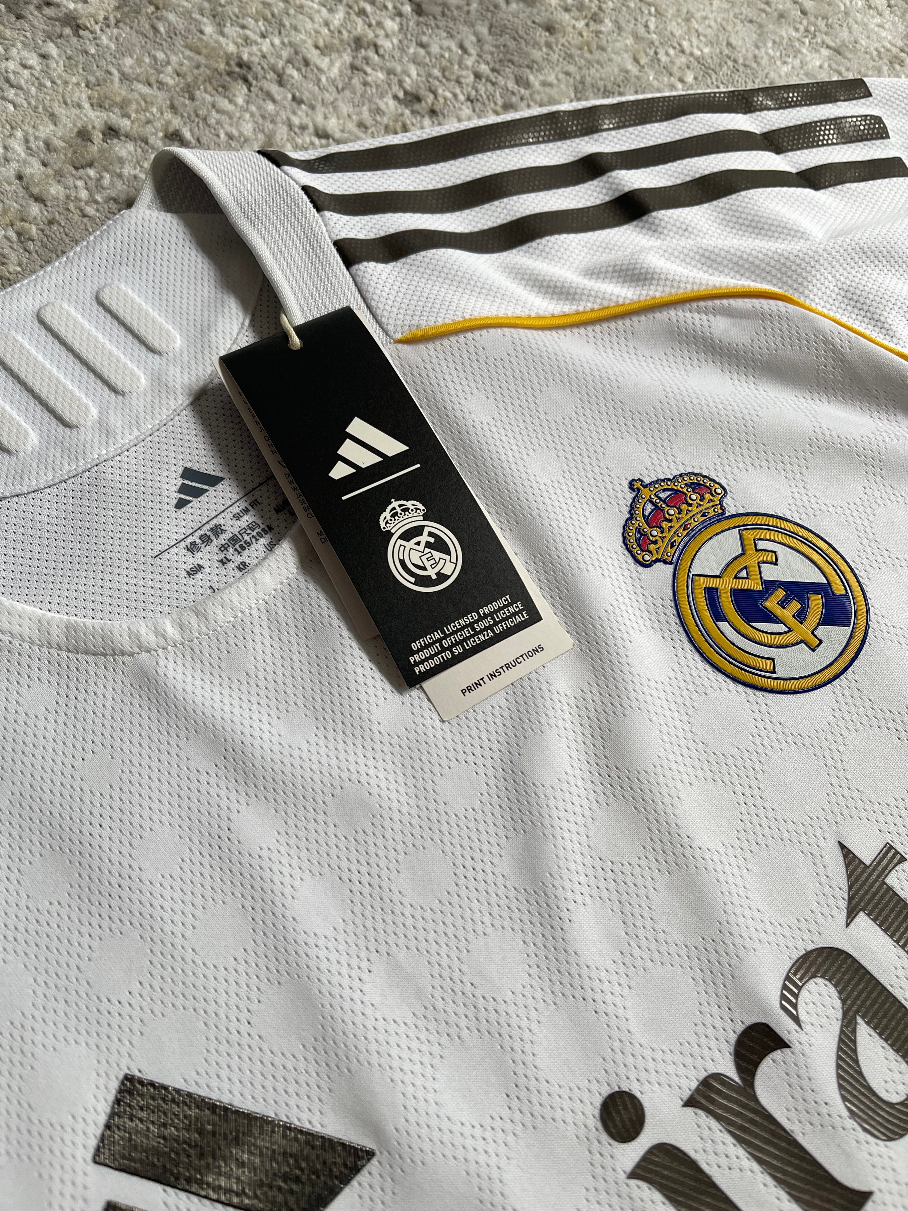 2025 Real Madrid Home (L) BNWT