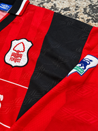 1994 Nottingham Forest Home Long Sleeve (XL) Match Issue