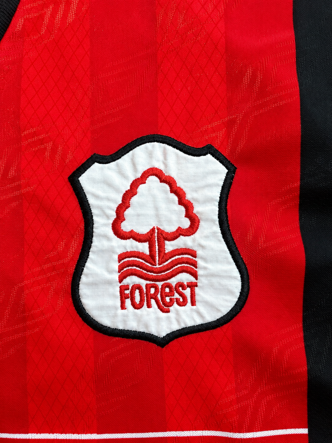 1994 Nottingham Forest Home Long Sleeve (XL) Match Issue