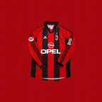 1999/2000 AC Milan Home (M) Player Issue