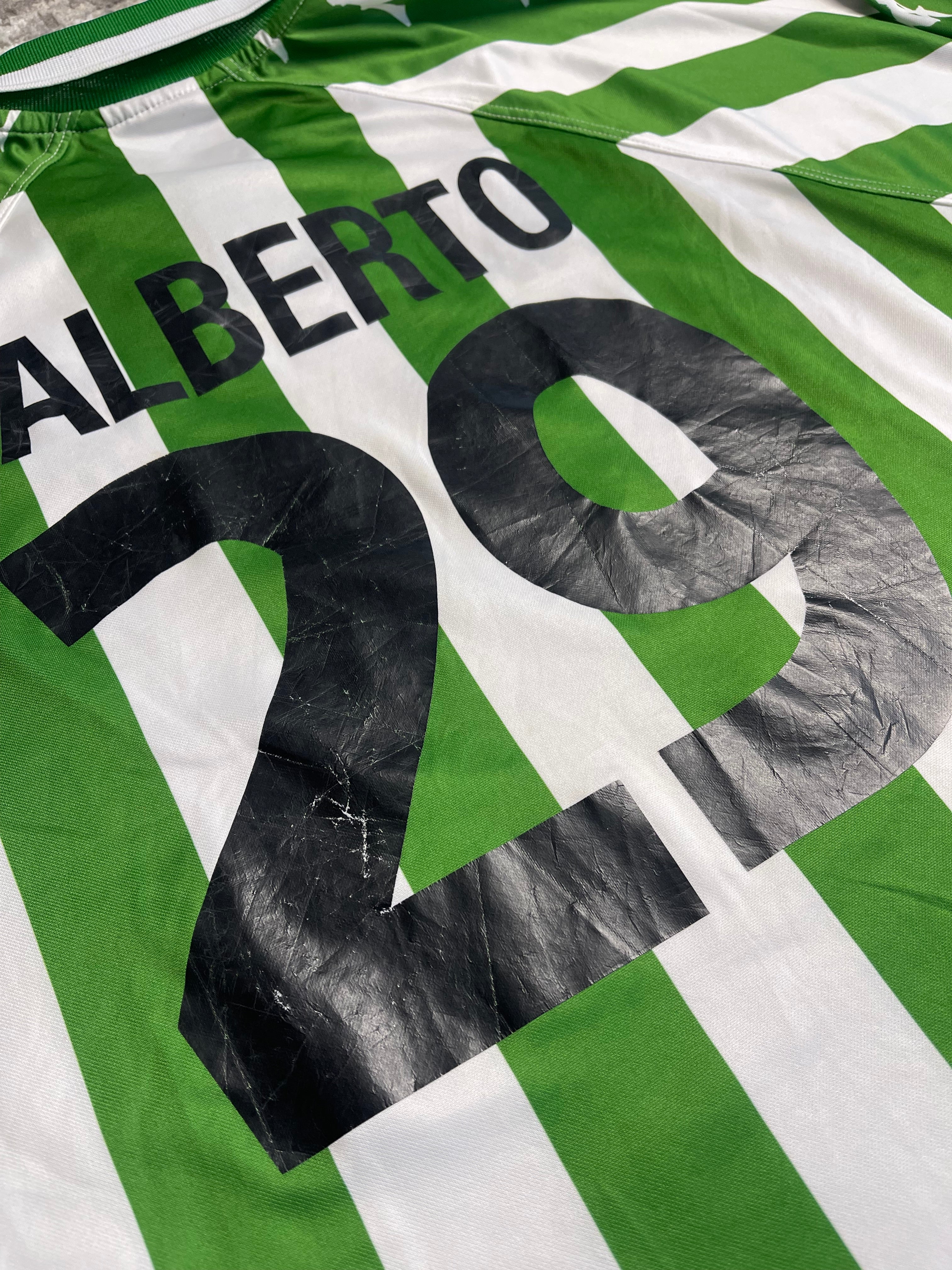 2000 Real Betis Home (XL) Match Issue