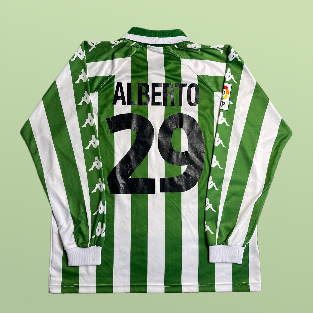 2000 Real Betis Home (XL) Match Issue
