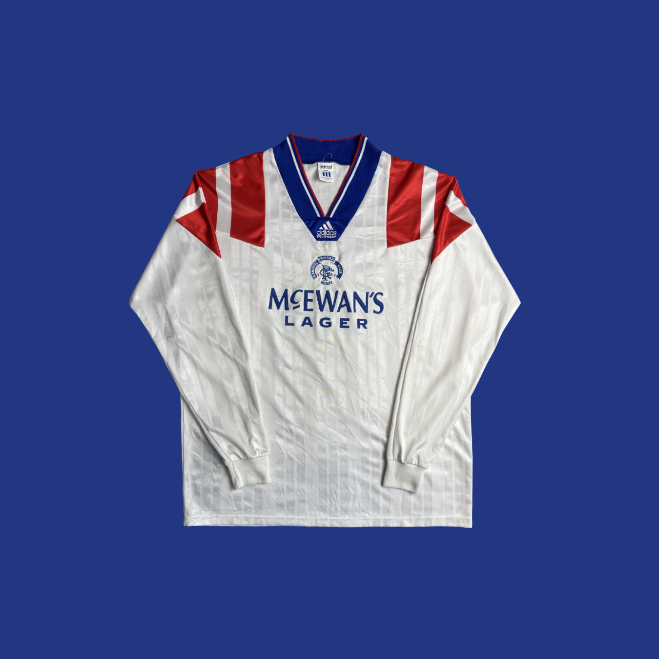 1992 Rangers Away (XL) Player Issue