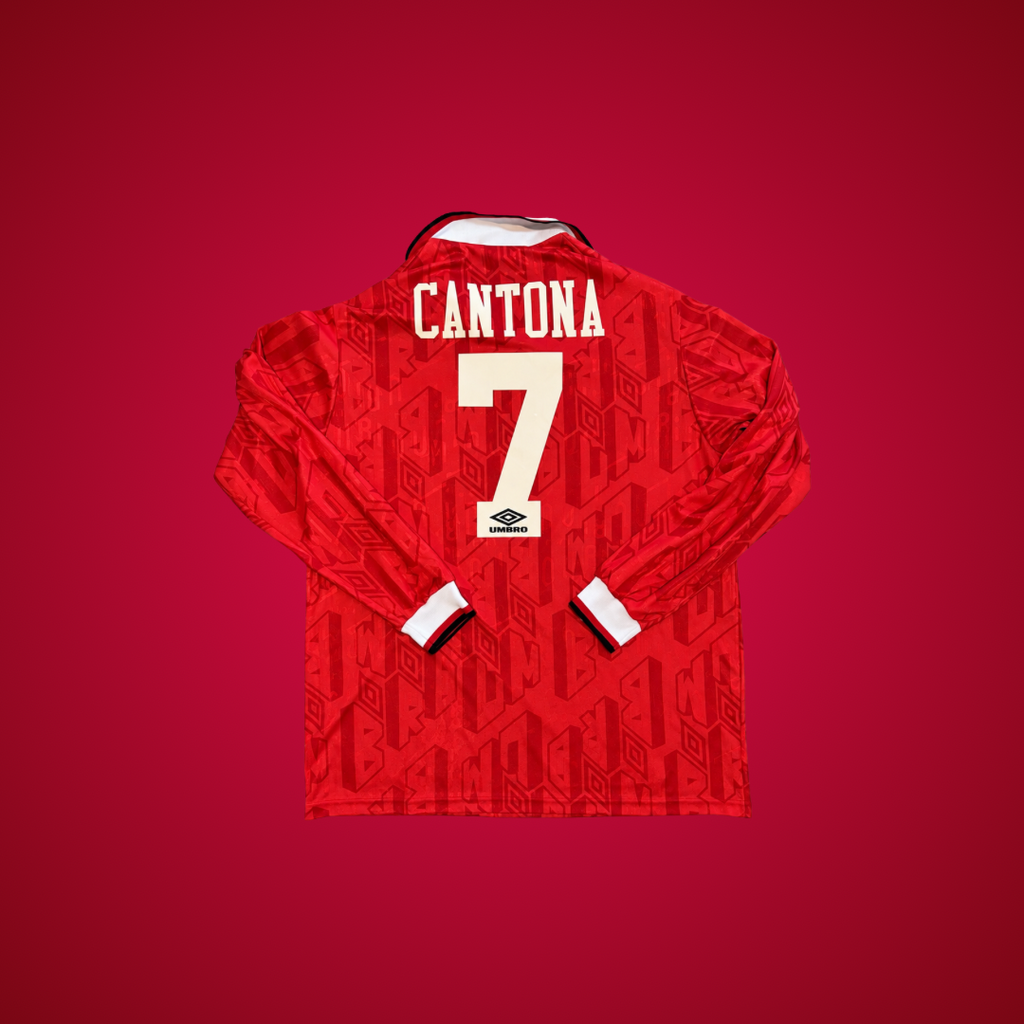 1992 Manchester United Home Long Sleeve (XL)